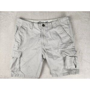 Eddie Bauer Mens‎ Legend Wash Cargo Shorts Size 36 Beige